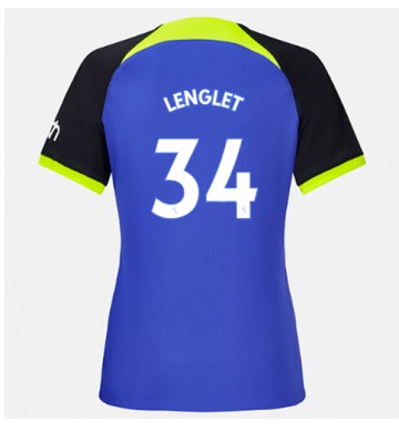 Tottenham Hotspur Clement Lenglet #34 Bortedrakt Kvinner 2022-23 Kortermet